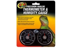 Zoomed Dual Thermometer / Humidity Gauge