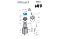 EHEIM Filterbehälter Mit Heizer 2178