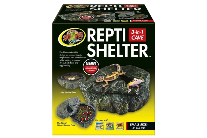 Zoomed Repti Shelter 3 In 1 Cave SM 3 Zoomed Repti Shelter 3 In 1 Cave SM