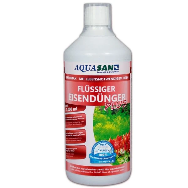 Aquasan Ferromax, Flüssiger Eisendünger, 500 Ml 3 Aquasan Ferromax, Flüssiger Eisendünger, 500 Ml