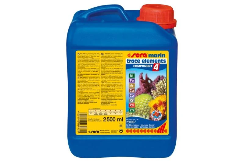 Sera Marin COMPONENT 4 Trace Elements Kationics, 2.500 Ml, Reichweite: 25.000 Liter 3 Sera Marin COMPONENT 4 Trace Elements Kationics, 2.500 Ml, Reichweite: 25.000 Liter