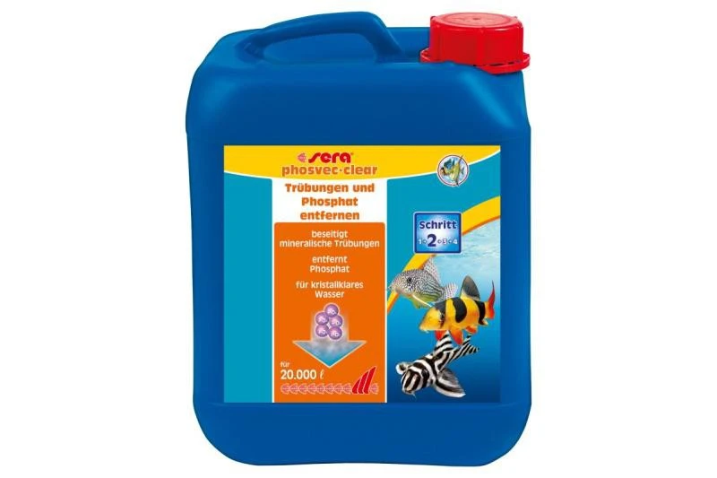 Sera Phosvec Clear, 5.000 Ml - Reichweite: 20.000 Liter 3 Sera Phosvec Clear, 5.000 Ml - Reichweite: 20.000 Liter