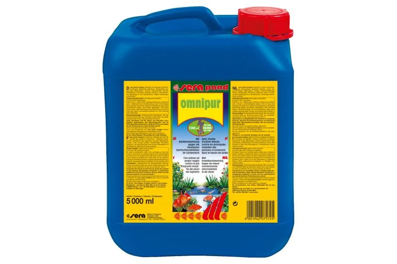 Sera Pond Omnipur S, 5.000 Ml, Reichweite 100.000 Liter 3 Sera Pond Omnipur S, 5.000 Ml, Reichweite 100.000 Liter