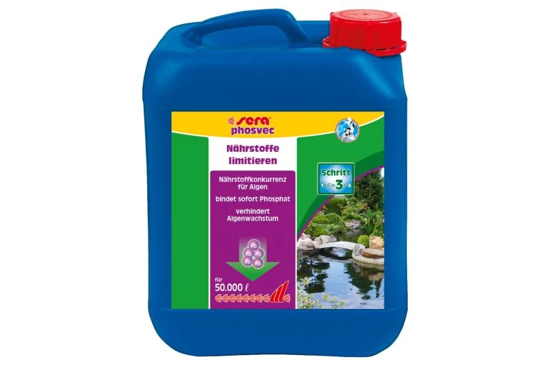 Sera Pond Phosvec, 5.000 Ml 3 Sera Pond Phosvec, 5.000 Ml